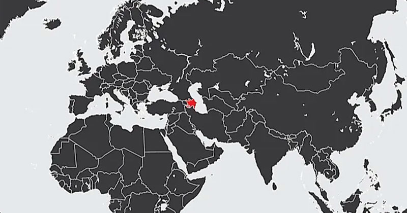 Azerbaijan-map